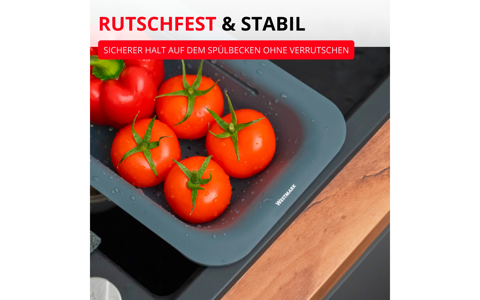  Westmark Abtropfsieb Für Spülbecken