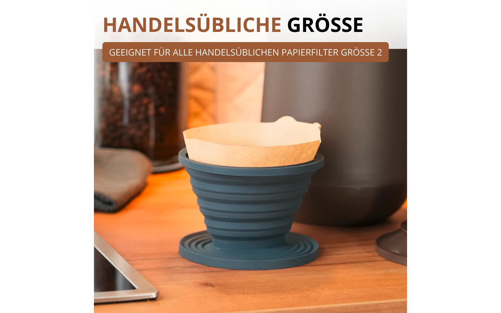  Westmark Faltbare Kaffeefilter Aus Silikon