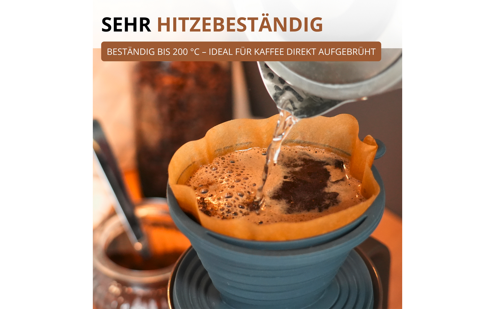  Westmark Faltbare Kaffeefilter Aus Silikon