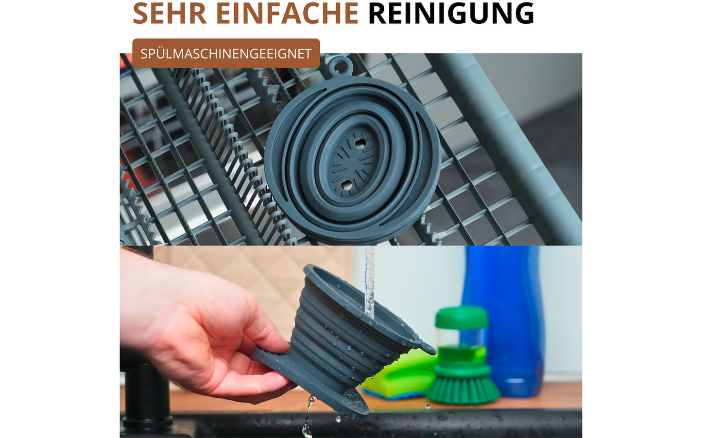  Westmark Faltbare Kaffeefilter Aus Silikon