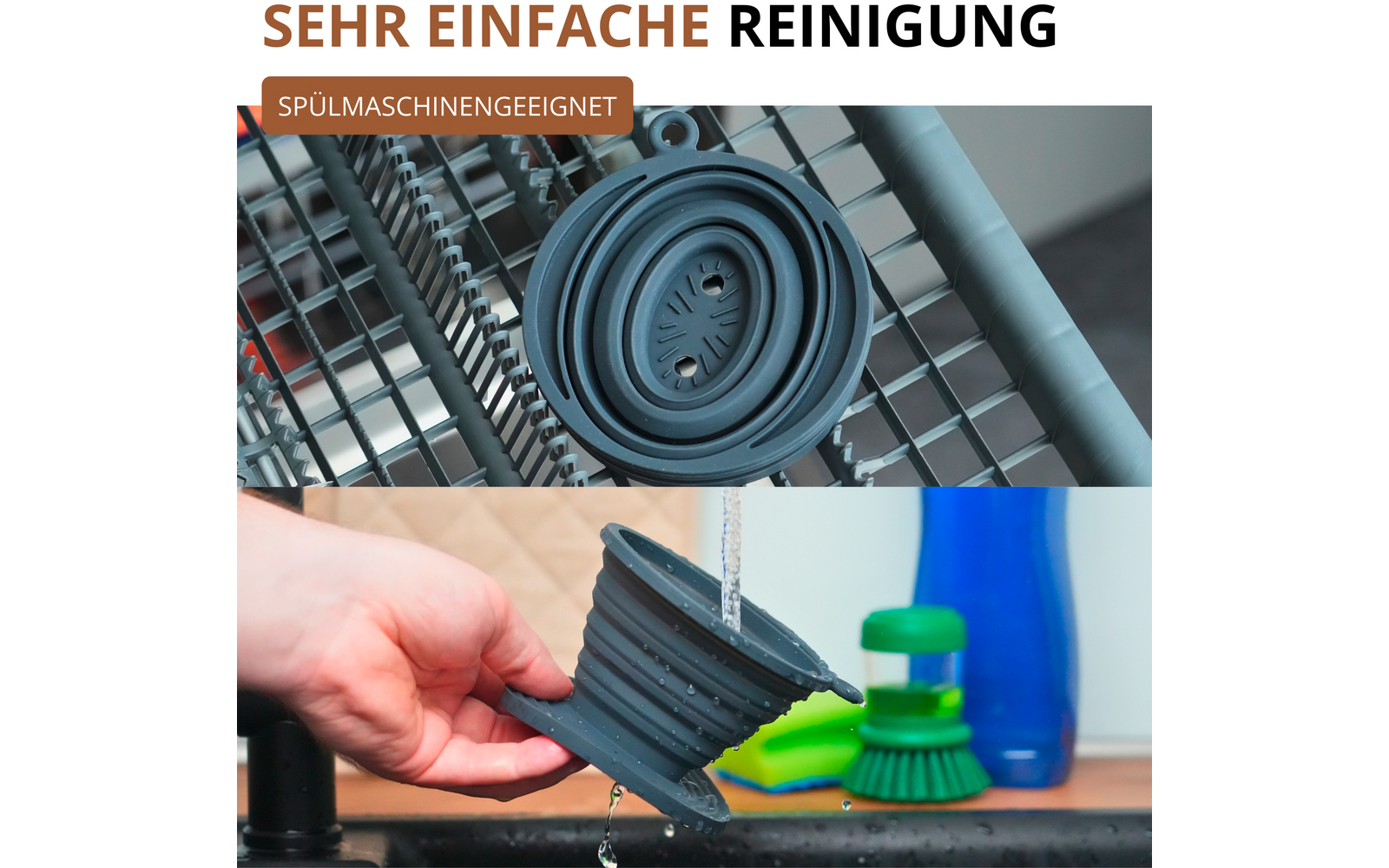  Westmark Faltbare Kaffeefilter Aus Silikon