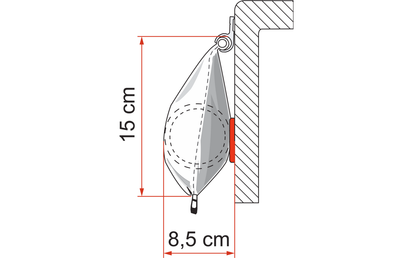  Fiamma Caravanstore XL Sackmarkise