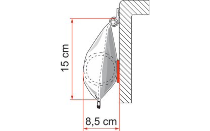  Fiamma Caravanstore XL Sackmarkise