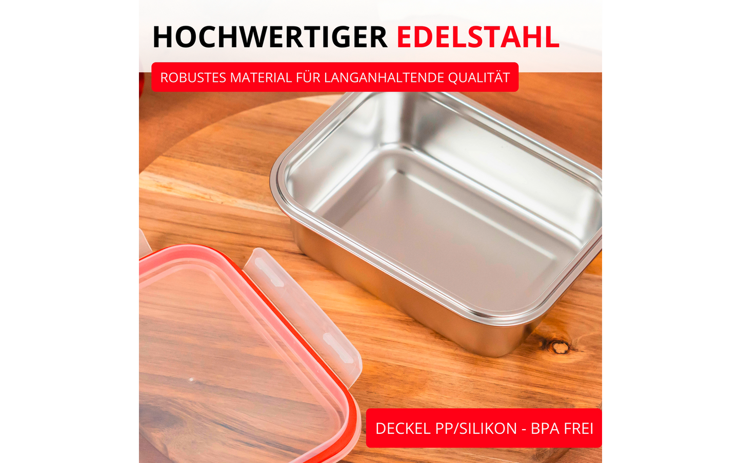  Westmark Lunch Box Und Frischhaltedose Edelstahl