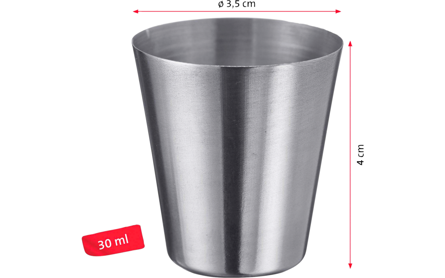  Westmark Mini Becher Mendo 4 Stück