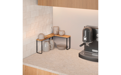  Metaltex York LAVA 2er-Set Gewürzregale 1-Etage 27 X 8 X 16 Cm