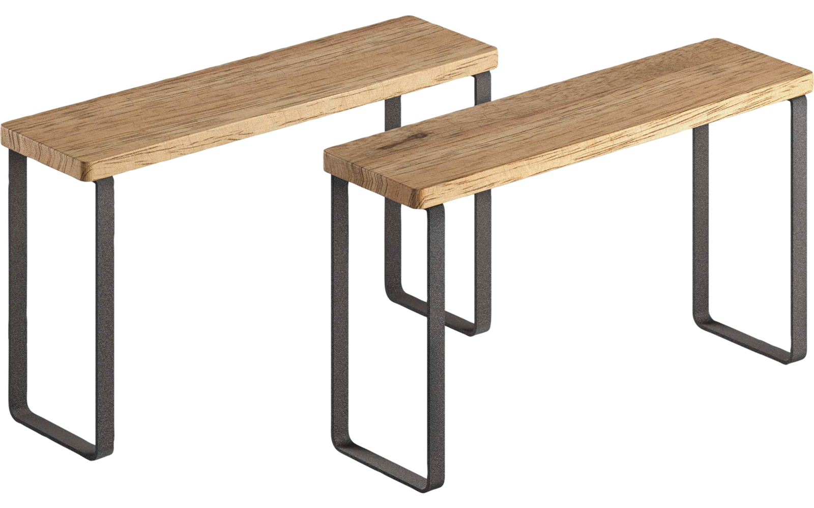  Metaltex York LAVA 2er-Set Gewürzregale 1-Etage 27 X 8 X 16 Cm