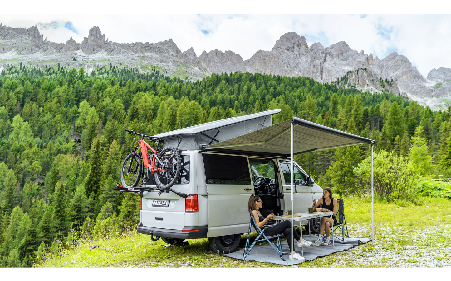  Fiamma F43van Markise Für Campingbusse Schwarz