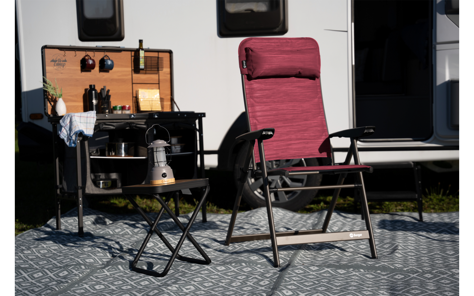  Berger Slimline Klappsessel