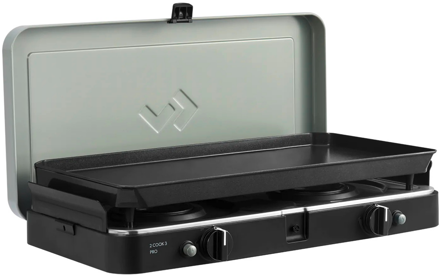  Cadac 2 Cook 3 Pro Plancha Campingkocher Mit Grillplatte 2 X 2,2 KW