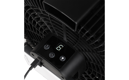 Eurom Airflow LED Cordless Kabelloser Ventilator Mit USB C Anschluss