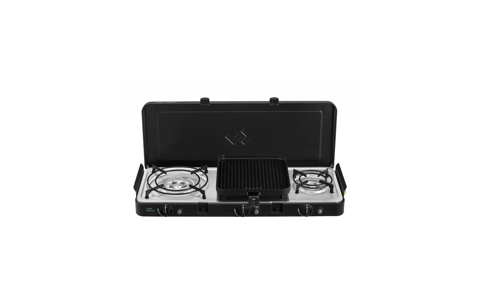  Cadac 3 Cook Turbo FFD Deluxe Campingkocher Mit 3 Brennern 5,5 KW