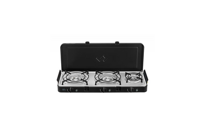  Cadac 3 Cook Turbo FFD Deluxe Campingkocher Mit 3 Brennern 5,5 KW