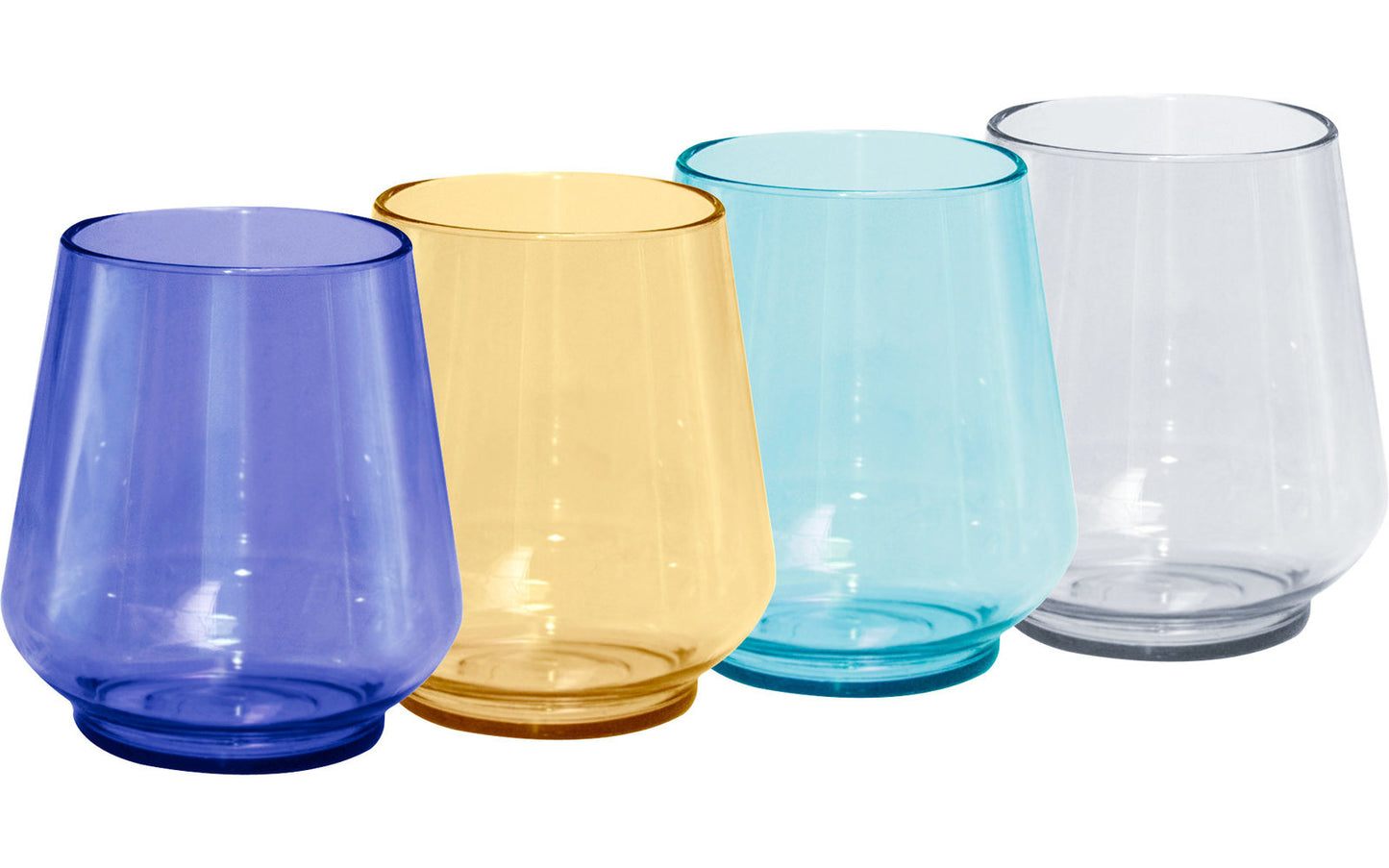  BergerFiori Tritan Trinkgläser 350 Ml 4-tlg.