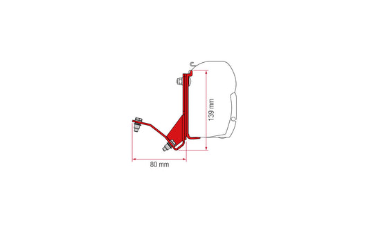  Fiamma Adapter-Kit F45 Ducato Hymercar