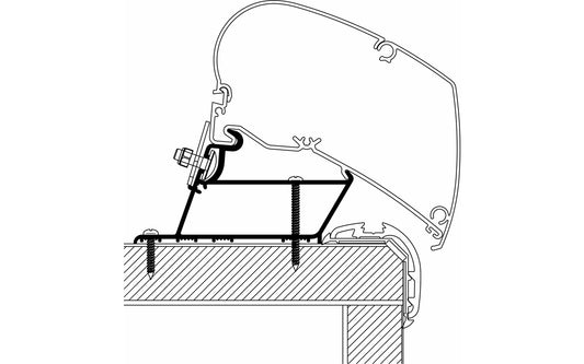  Thule Markisenadapter Malibu Roof