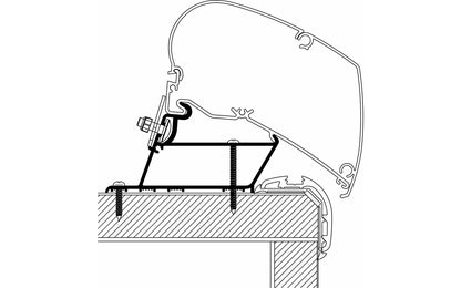  Thule Markisenadapter Malibu Roof