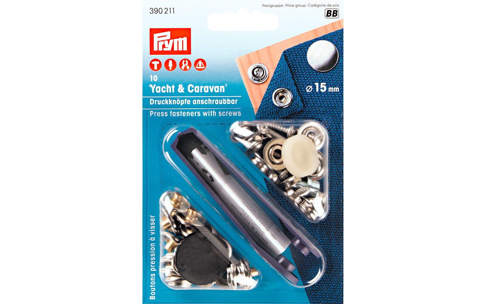 PRYM Druckknopf-Set