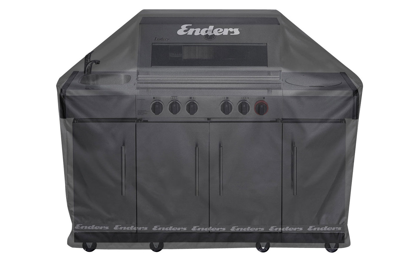  Enders Wetterschutzhülle Für Gasgrill Kansas Pro 3 Und 4 / Monroe Pro 3 Und 4 / Boston Black 4 IK / Colorado 4