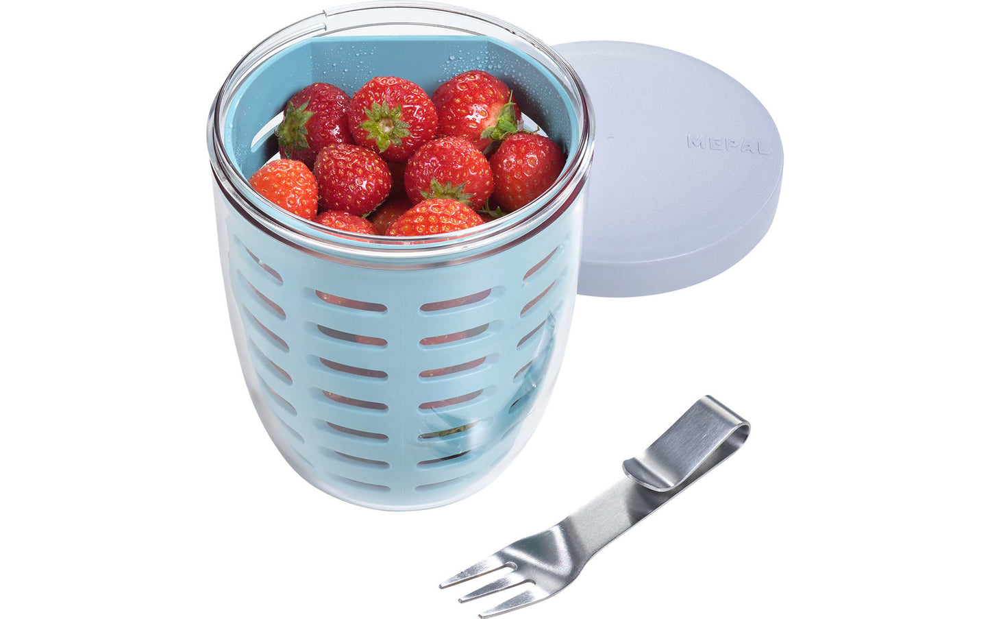  Mepal Ellipse Fruitpot 600 Ml Nordic Green