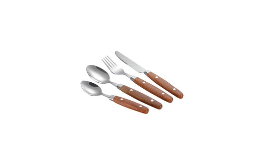  Gimex Wood Nature Line Besteckset 16-tlg.