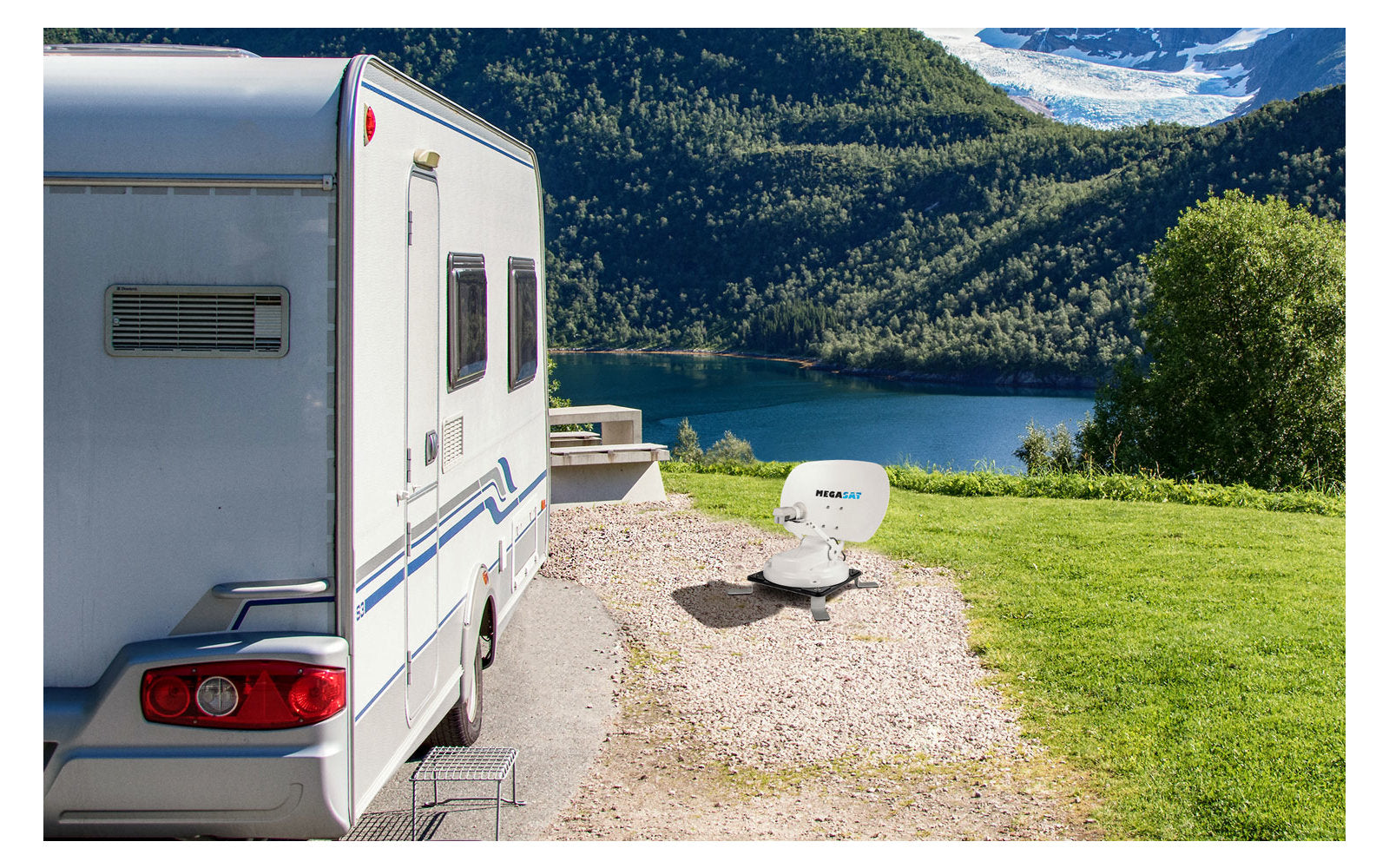  Megasat Mobil-Kit Für Sat-Anlage Traveller-Man 2 ,3 Und 4,Caravanman Kompakt 2, 3 Und 4, Caravanman 55 Professional GPS