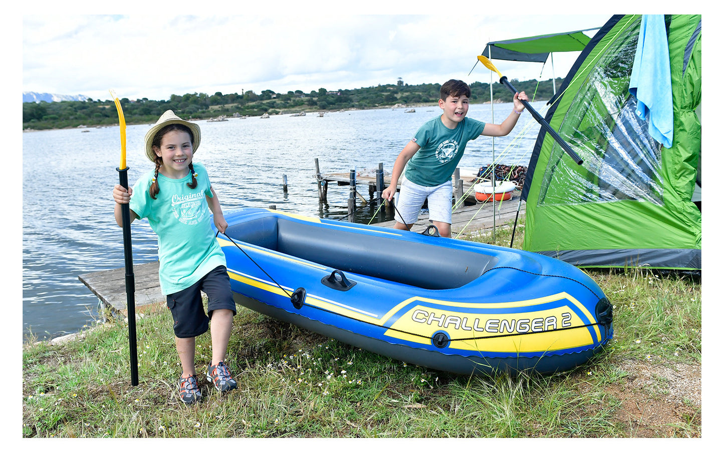  Intex Schlauchboot Challenger 2 Personen