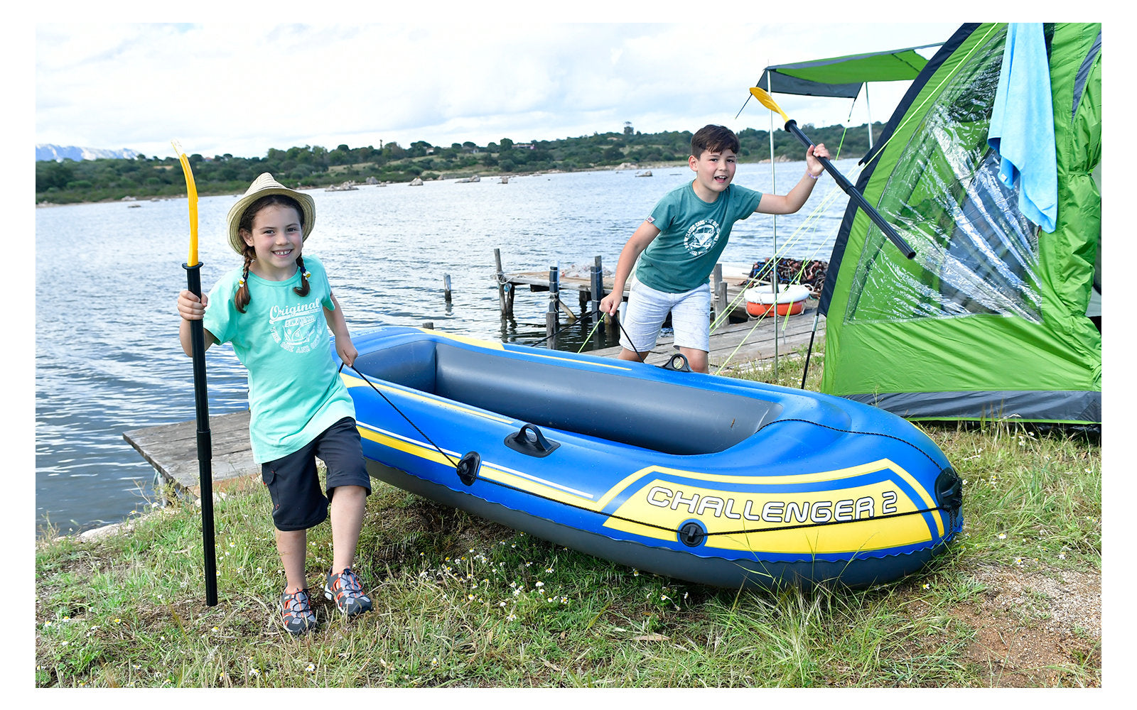  Intex Schlauchboot Challenger 2 Personen