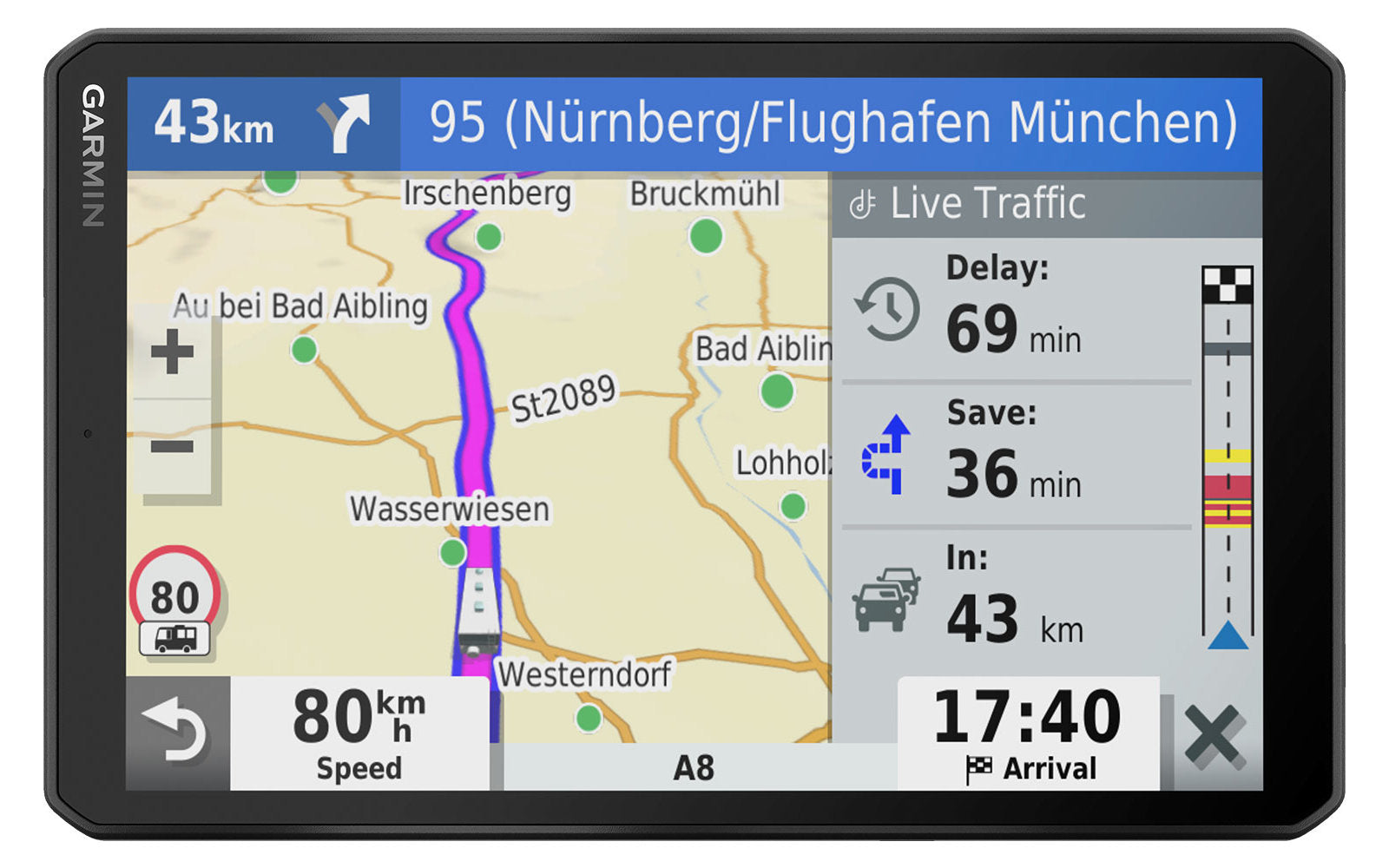  Garmin Vieo RV Display / Tablet Für Basiseinheit