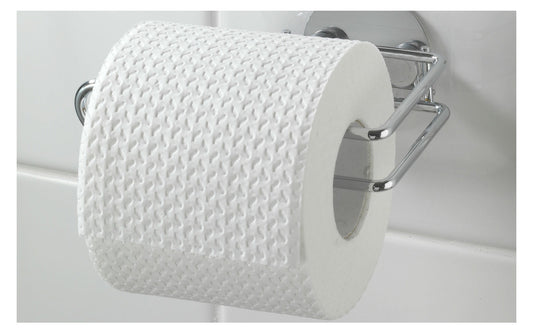  Wenko Turbo-Loc Edelstahl Toilettenpapierhalter