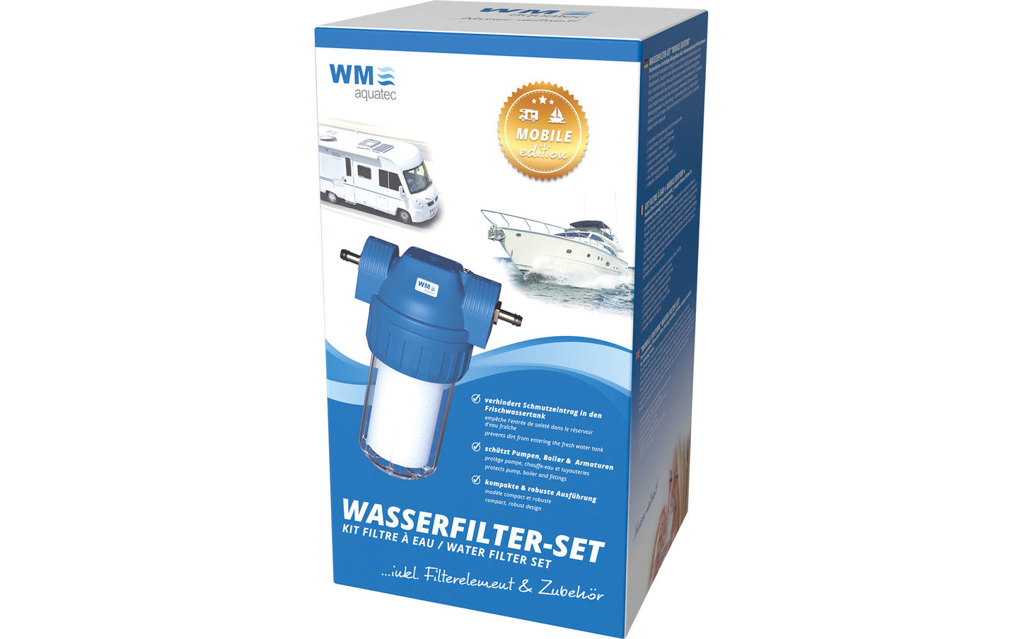  WM Aquatec Wasserfilter-Set "Mobile Edition"