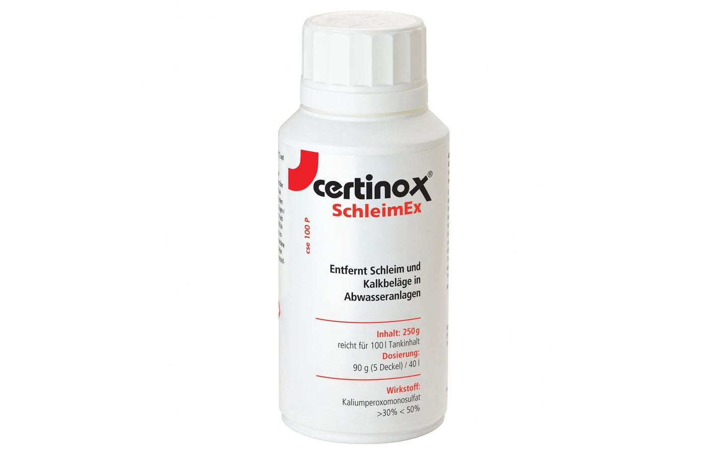  Certinox SchleimEx CSE 100 P Schleim- Und Kalkbelägeentferner