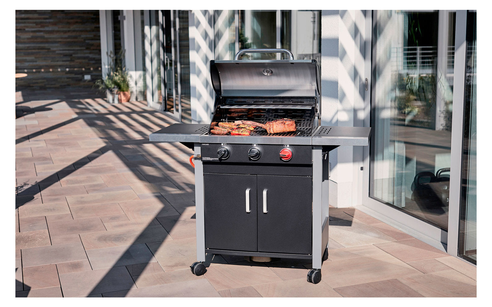  Enders Chicago 3 R Turbo Gasgrill50 Mbar