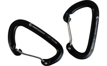 Ticket To The Moon 22kN Aluminium Karabiner 2 Stück