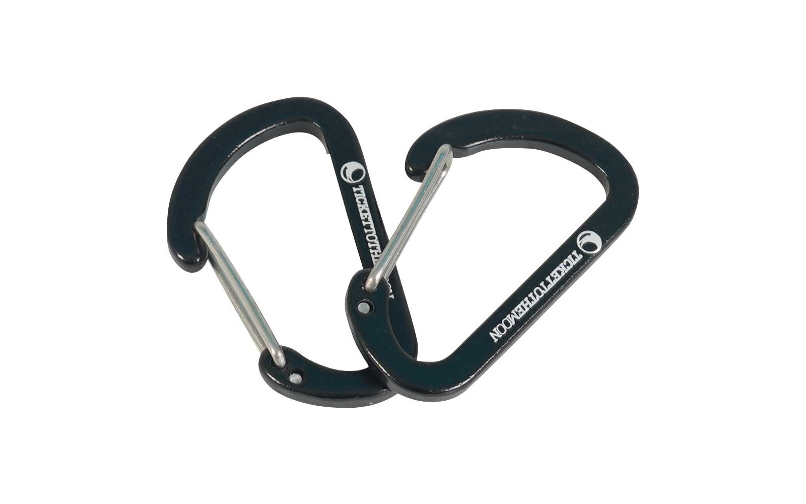  Ticket To The Moon Aluminium Ausrüstungs-Karabiner 8 Stück