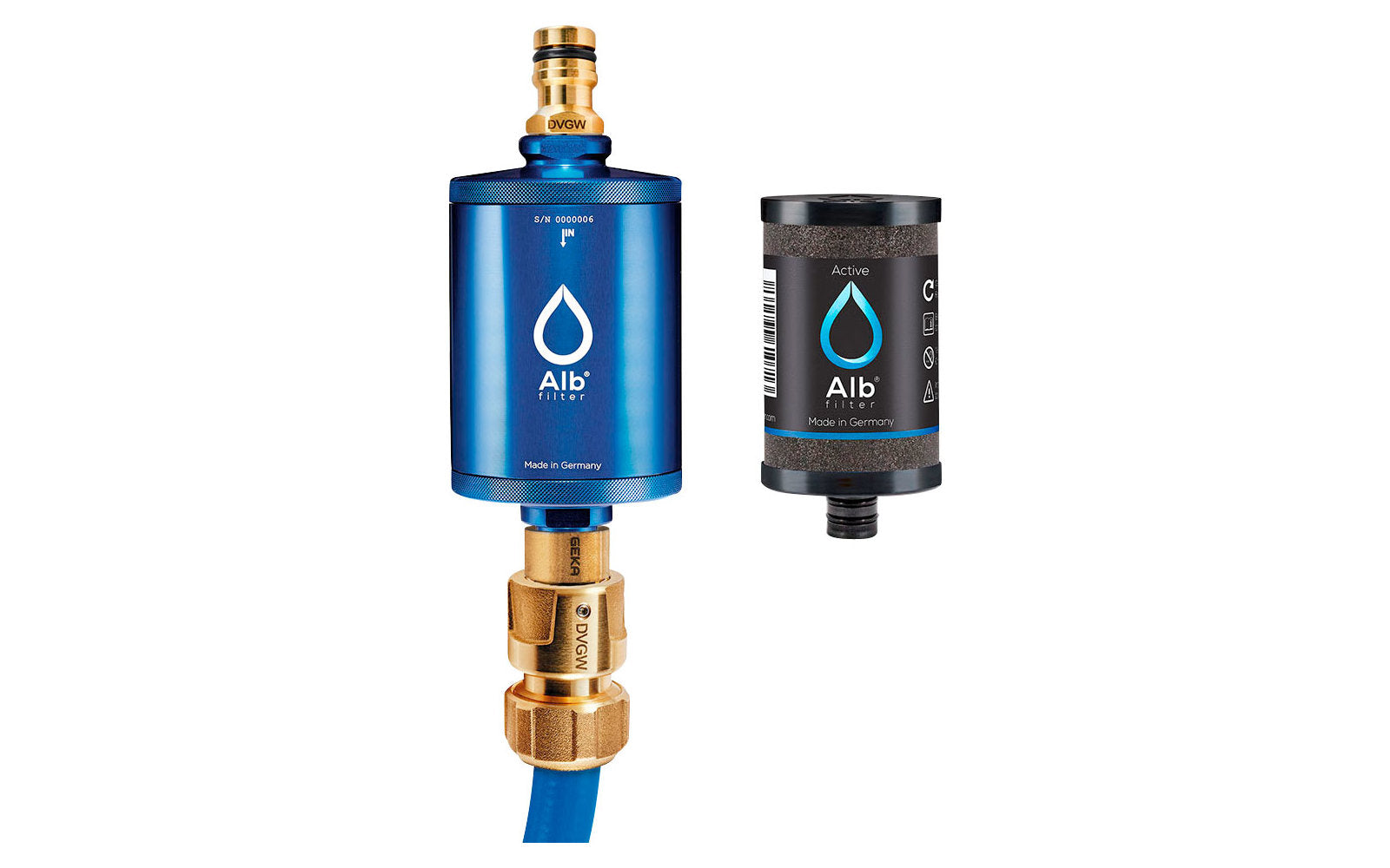  Alb Filter MOBIL Active Trinkwasserfilter - Mit GEKA Anschluss