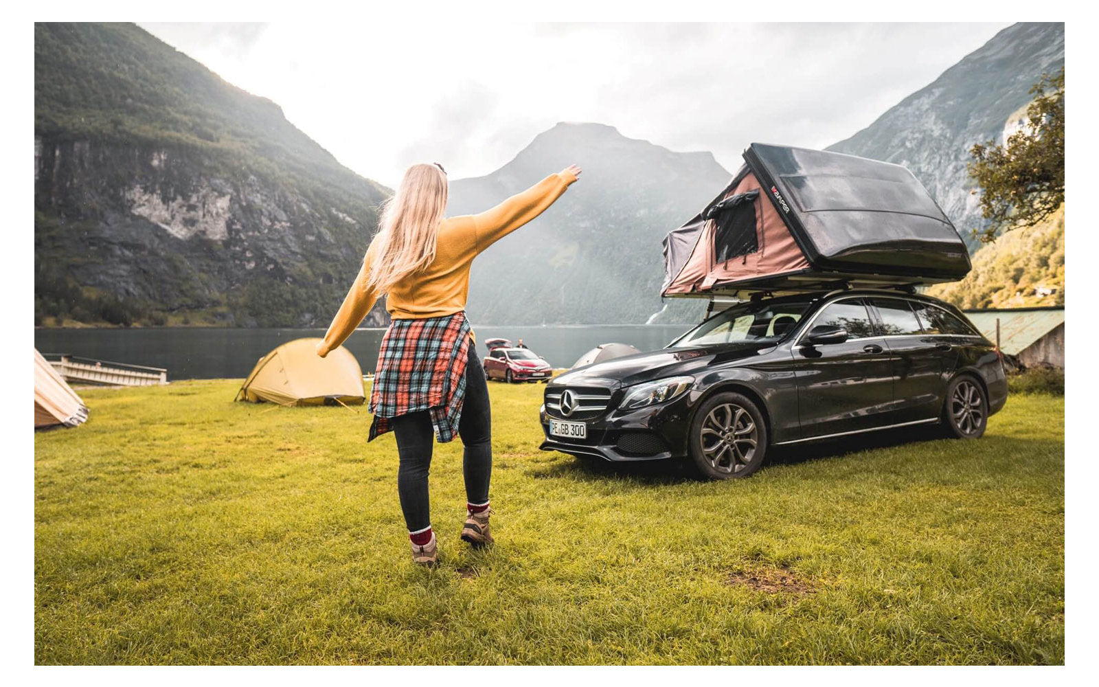  IKamper Skycamp 2.0 Dachzelt Inkl. Glasfaserhartschale