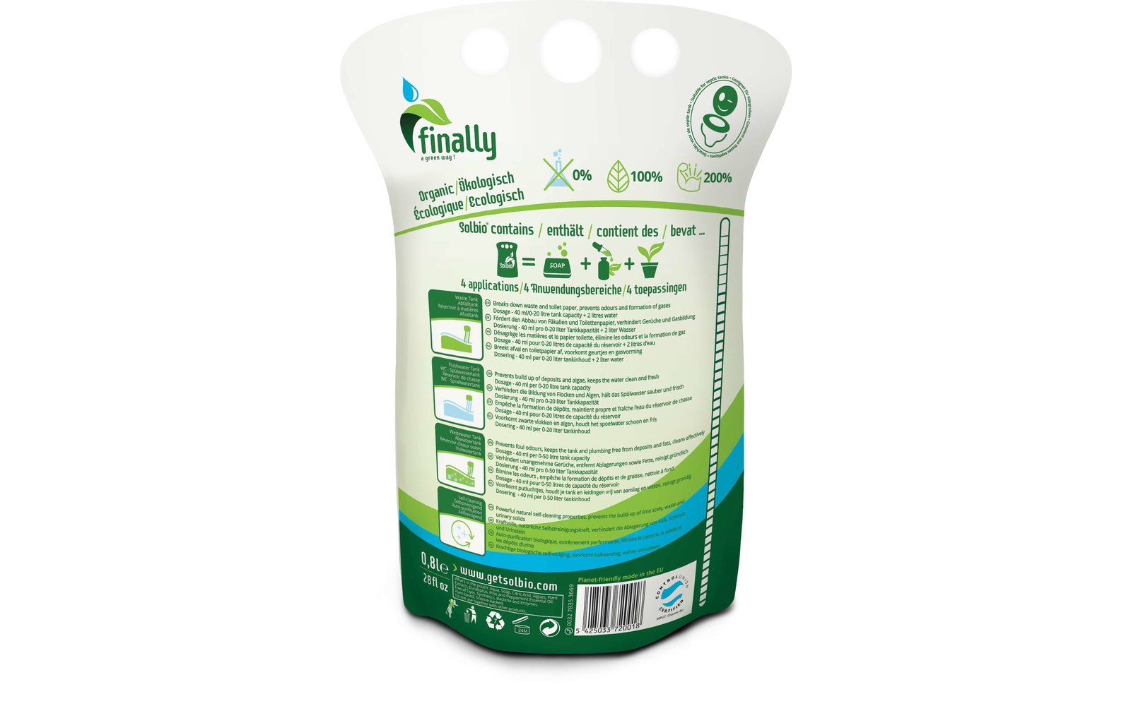  Solbio Original Biologische Sanitärflüssigkeit