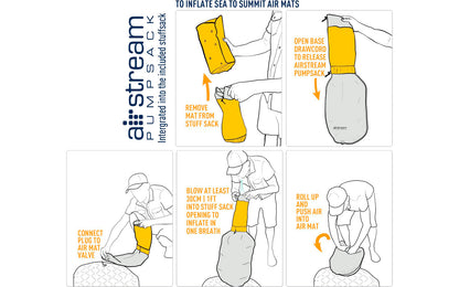 Sea To Summit UltraLight Air Mat Isomatte Large