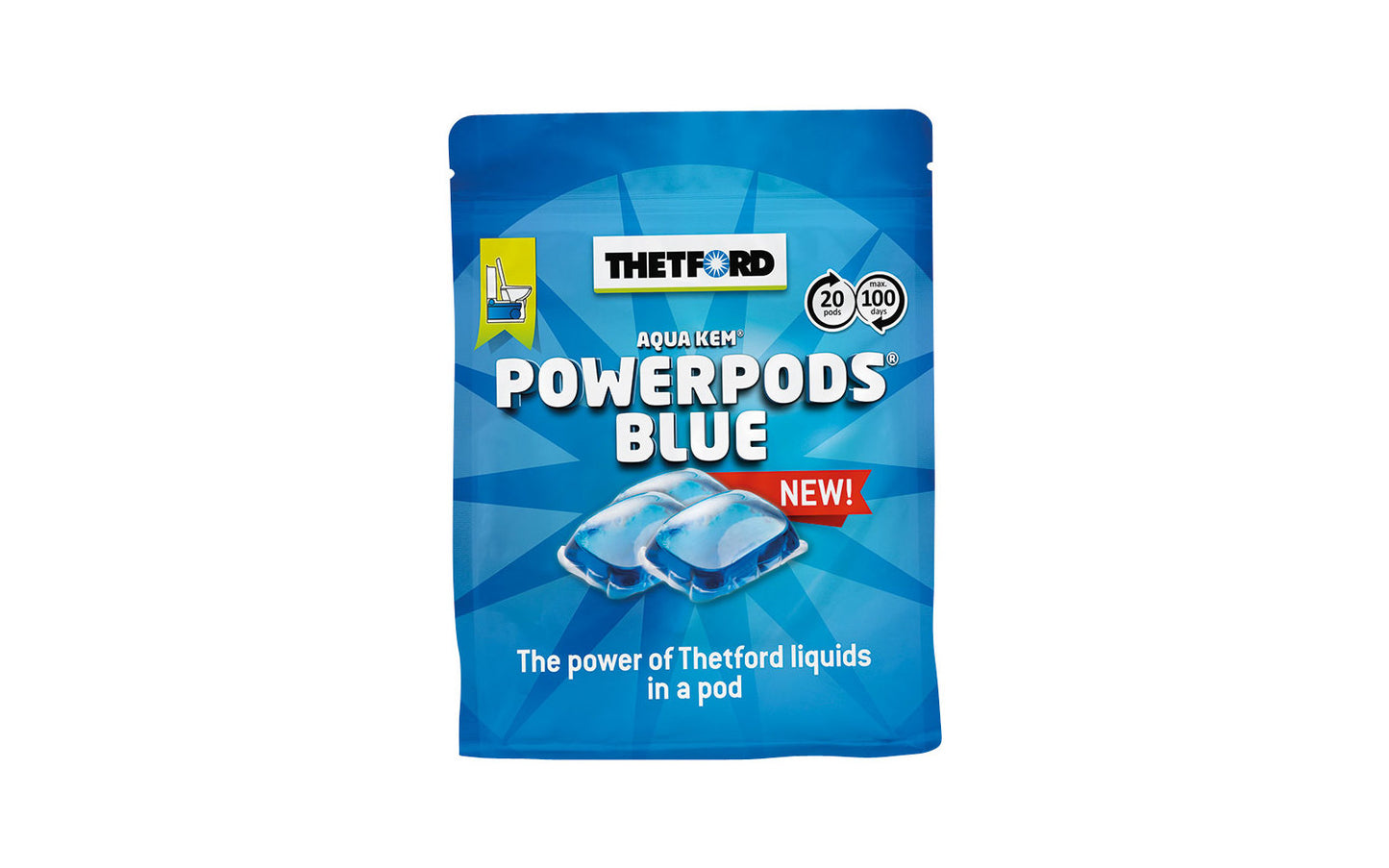  Thetford PowerPods Blue Sanitärzusatz 20 Pods