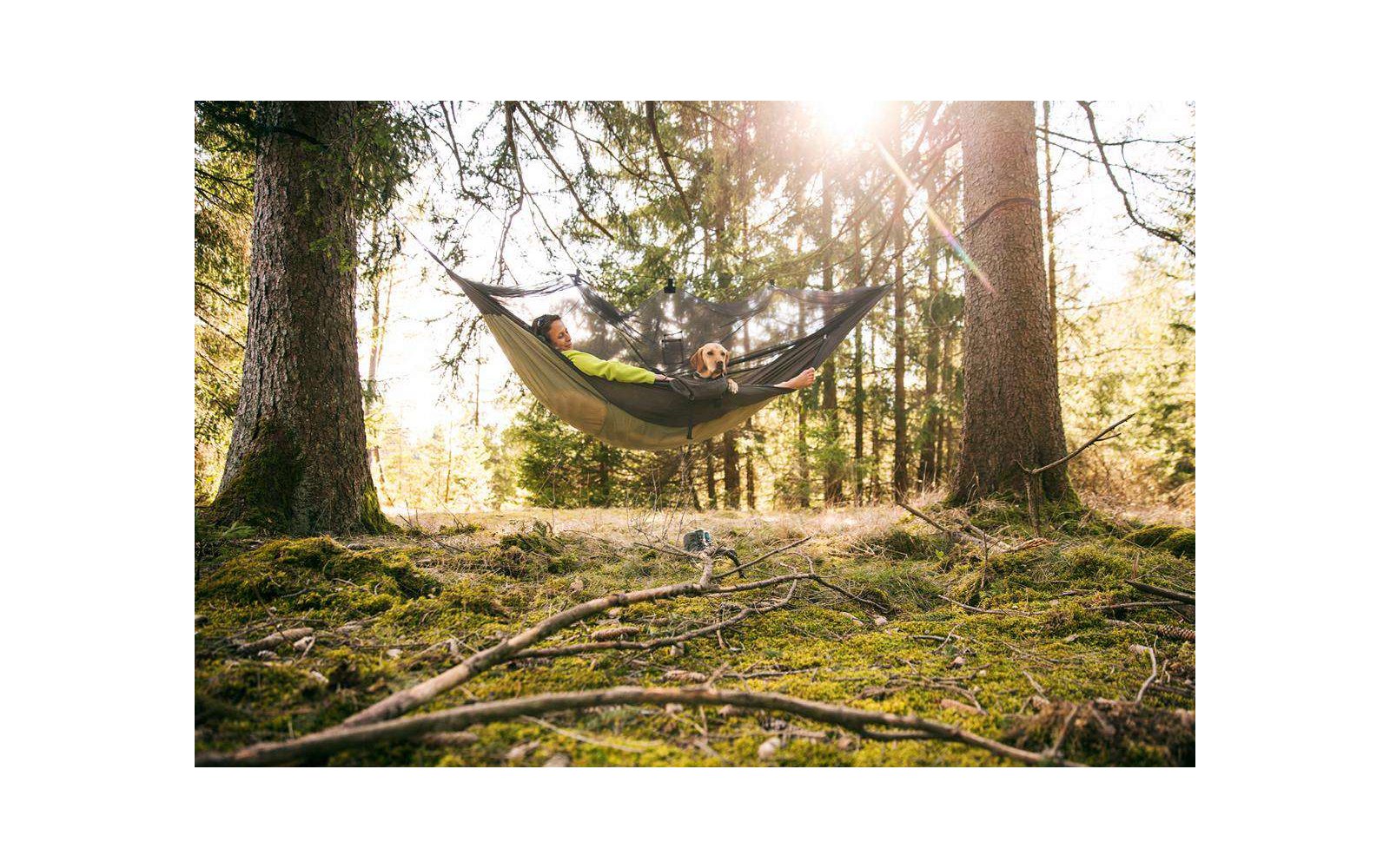  Amazonas Hängematte Moskito-Traveller Thermo XXL