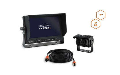  LUIS Basic Rückfahrsystem Inkl. 7" Monitor 12 - 24 V