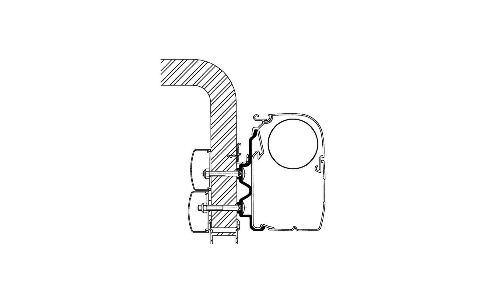  Thule Hymer Markisen-Adapter 2016