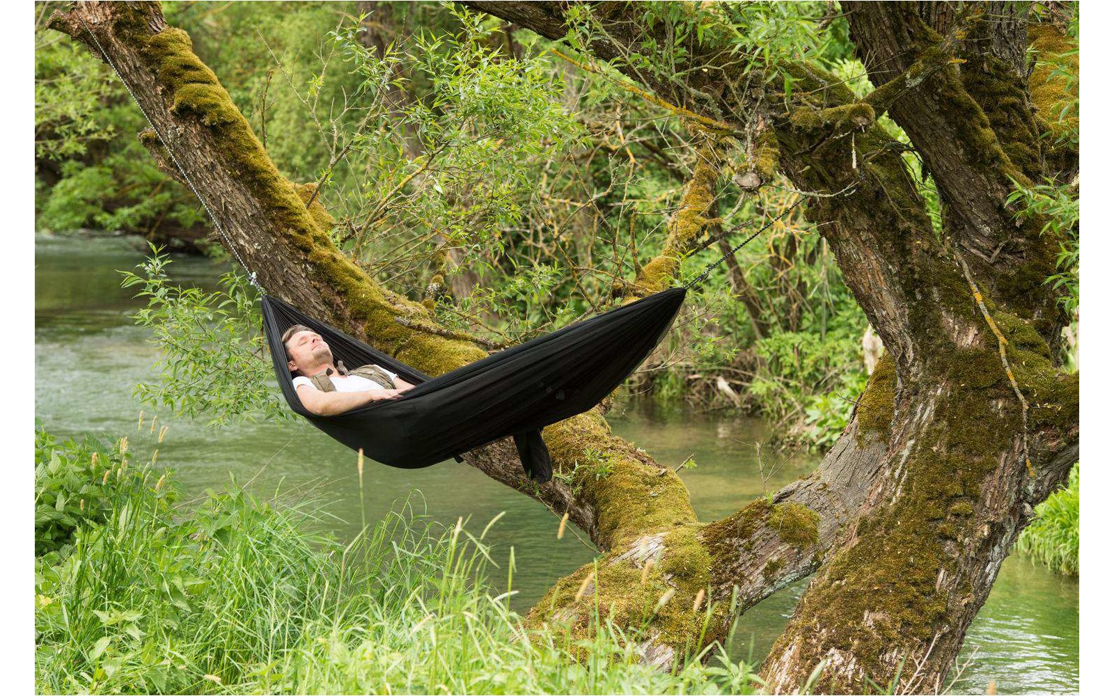  Amazonas Hängematte Moskito-Traveller Extreme Schwarz