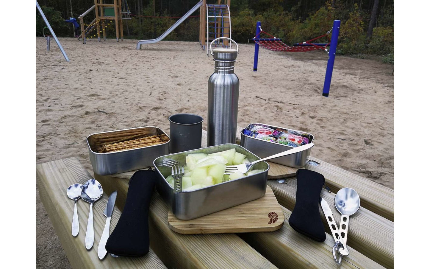 Origin Outdoors Bamboo Lunchbox