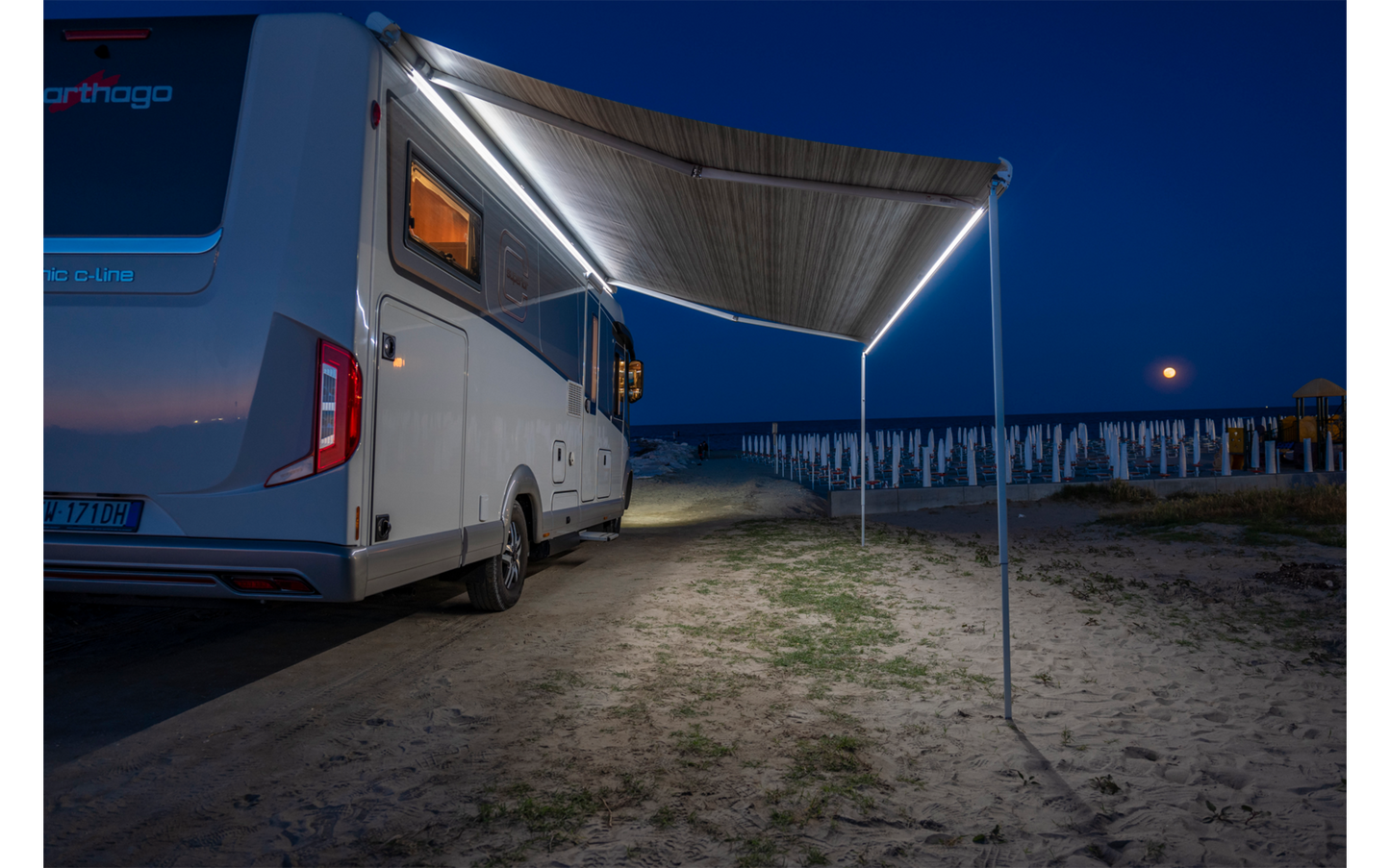  Fiamma Kit LED Strip Awning LED Für Markisen F65L / F80s / F80L