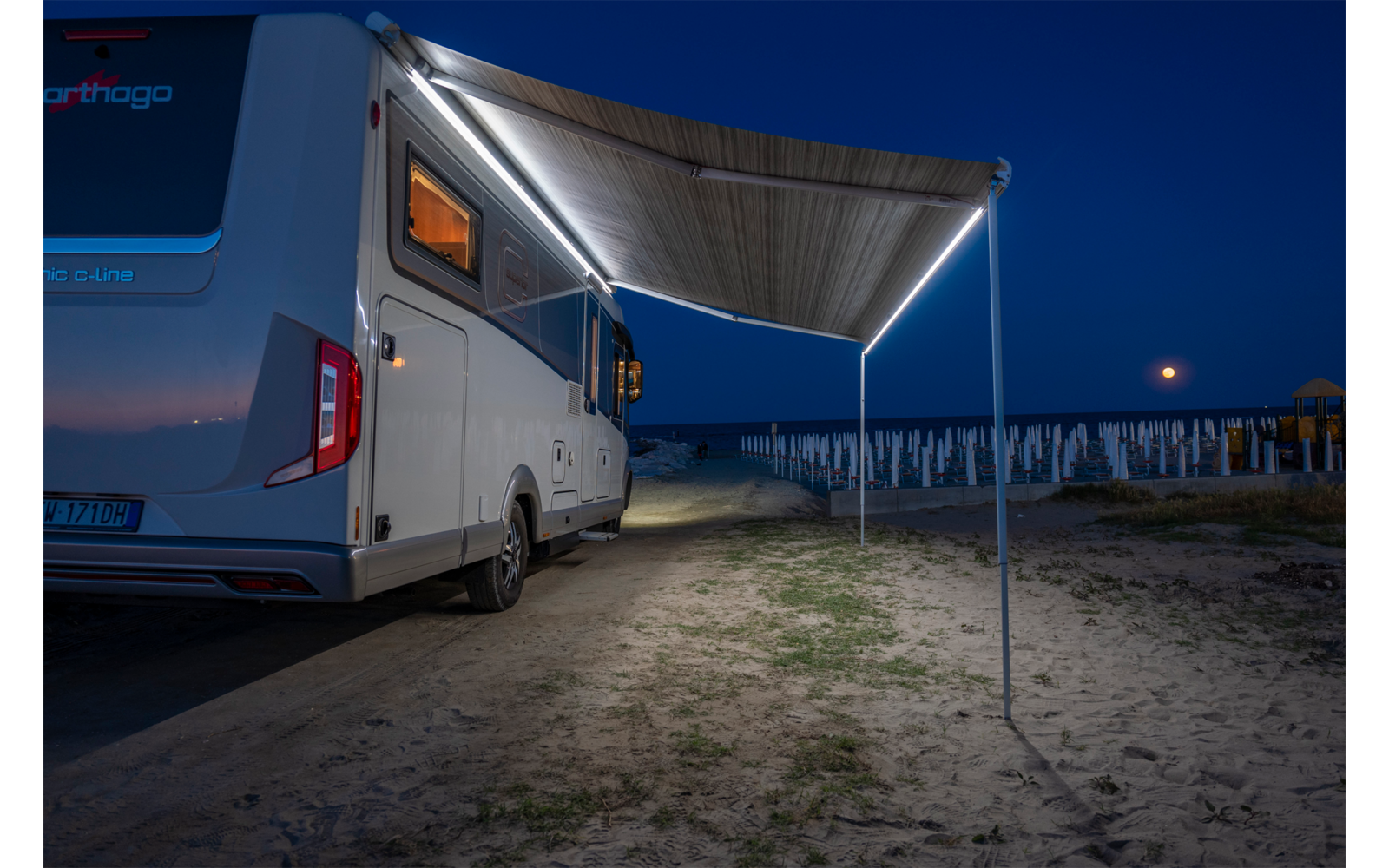  Fiamma Kit LED Strip Awning LED Für Markisen F65L / F80s / F80L