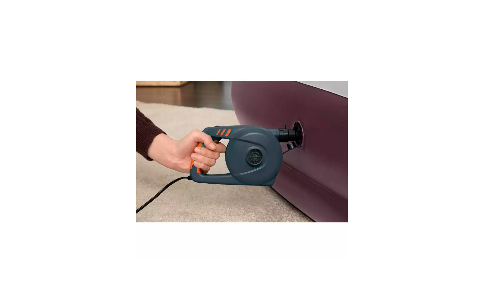  Bestway Powergrip Elektro Luftpumpe 680 Liter Pro Min 12 V