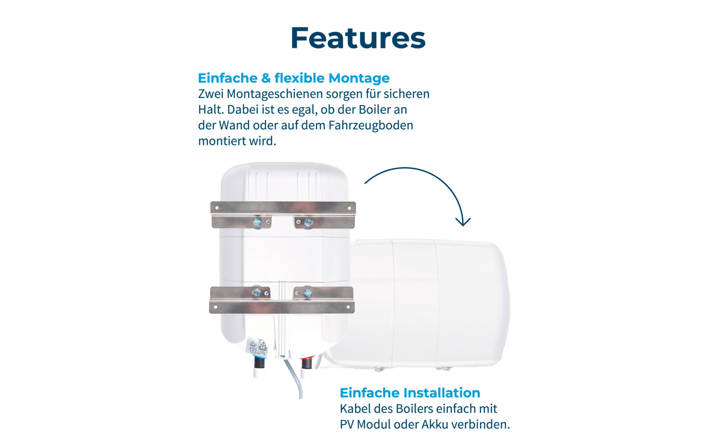  Fothermo Photovoltaischer Caravan Boiler 10 Liter