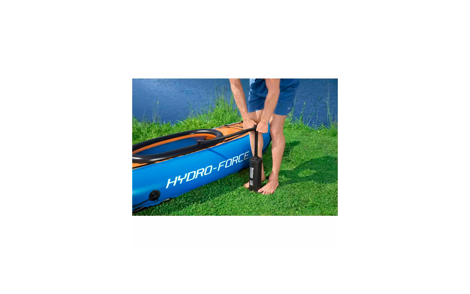  Bestway Hydro Force Kajak Set 3 Teilig Cove Champion 275 X 81 X 45 Cm